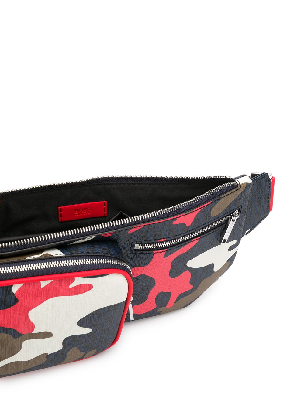 фото Boss camouflage print belt bag