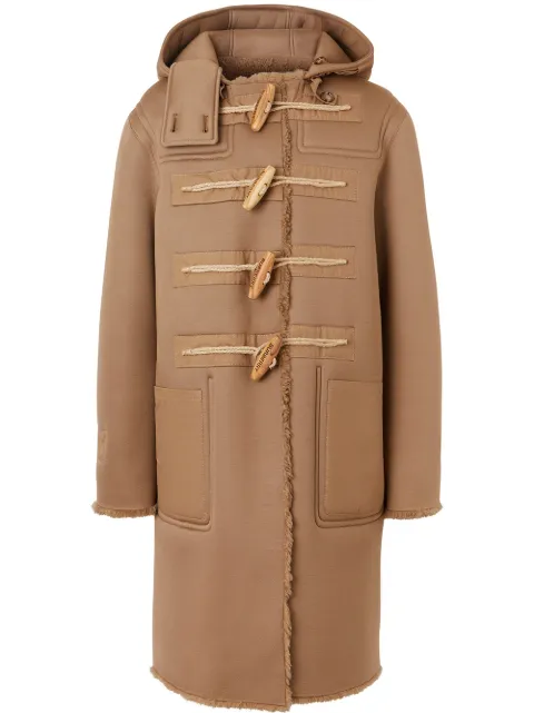 Burberry Coats REVERSIBLE HOODED DUFFLE COAT