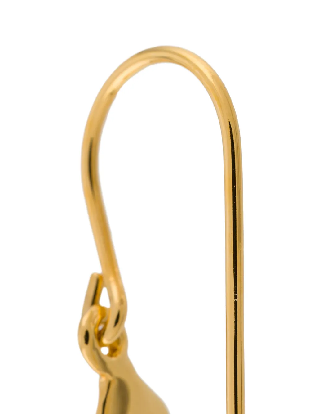 Aurelie Bidermann Turtle Pendant Earring In Gold