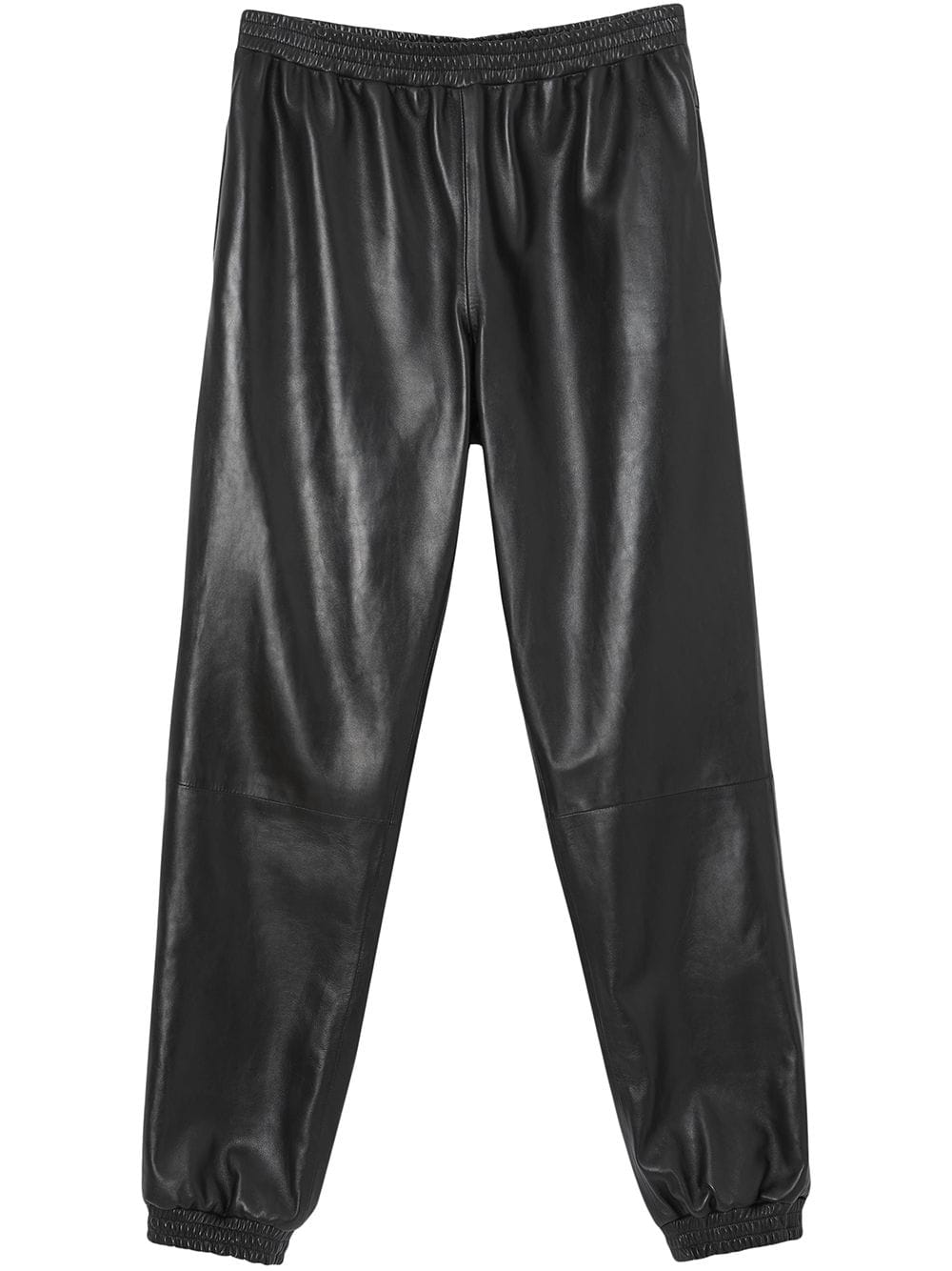 Burberry Leather Track Pants - Farfetch