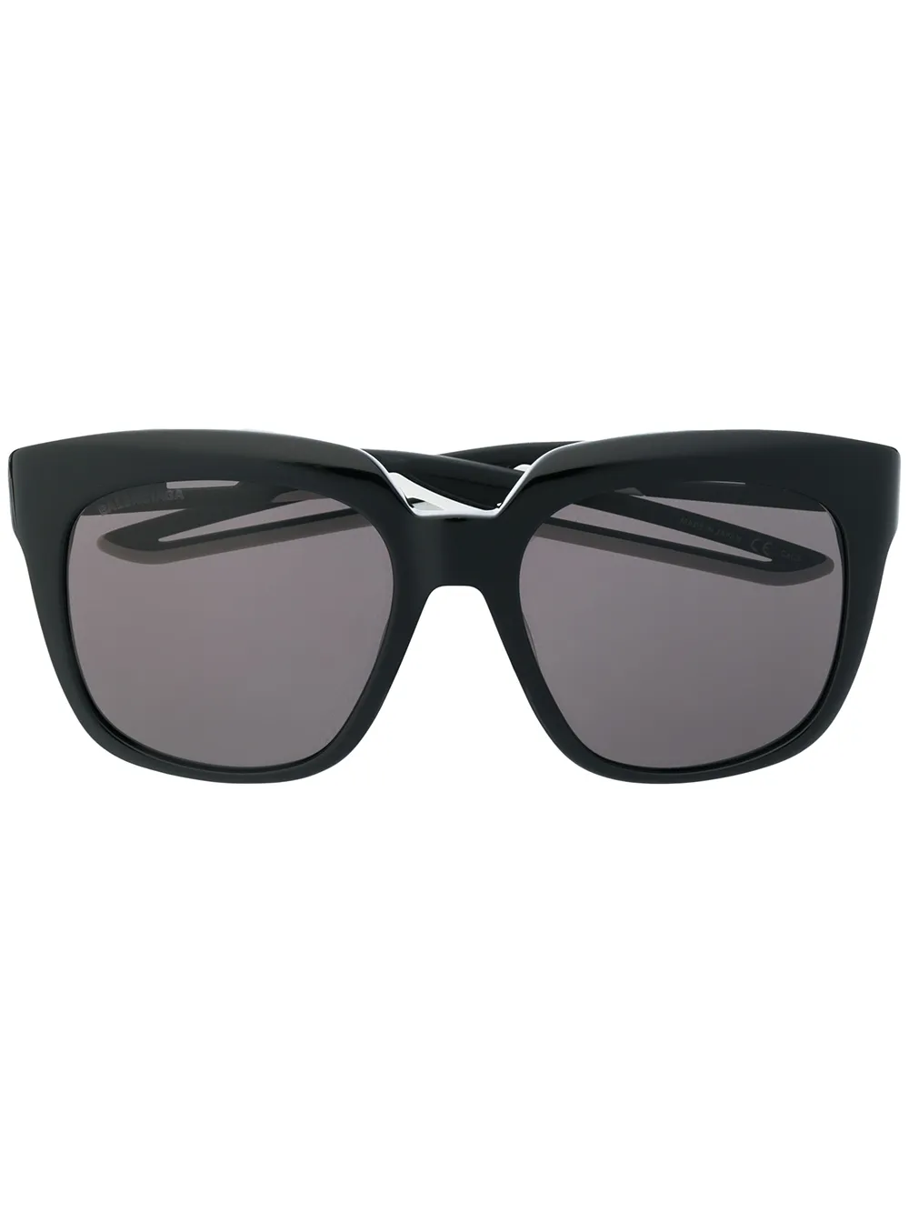 Balenciaga Eyewear 'Hybrid D-Frame' Sonnenbrille - Schwarz