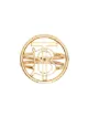 Image 1 of Burberry gold-plated monogram ring