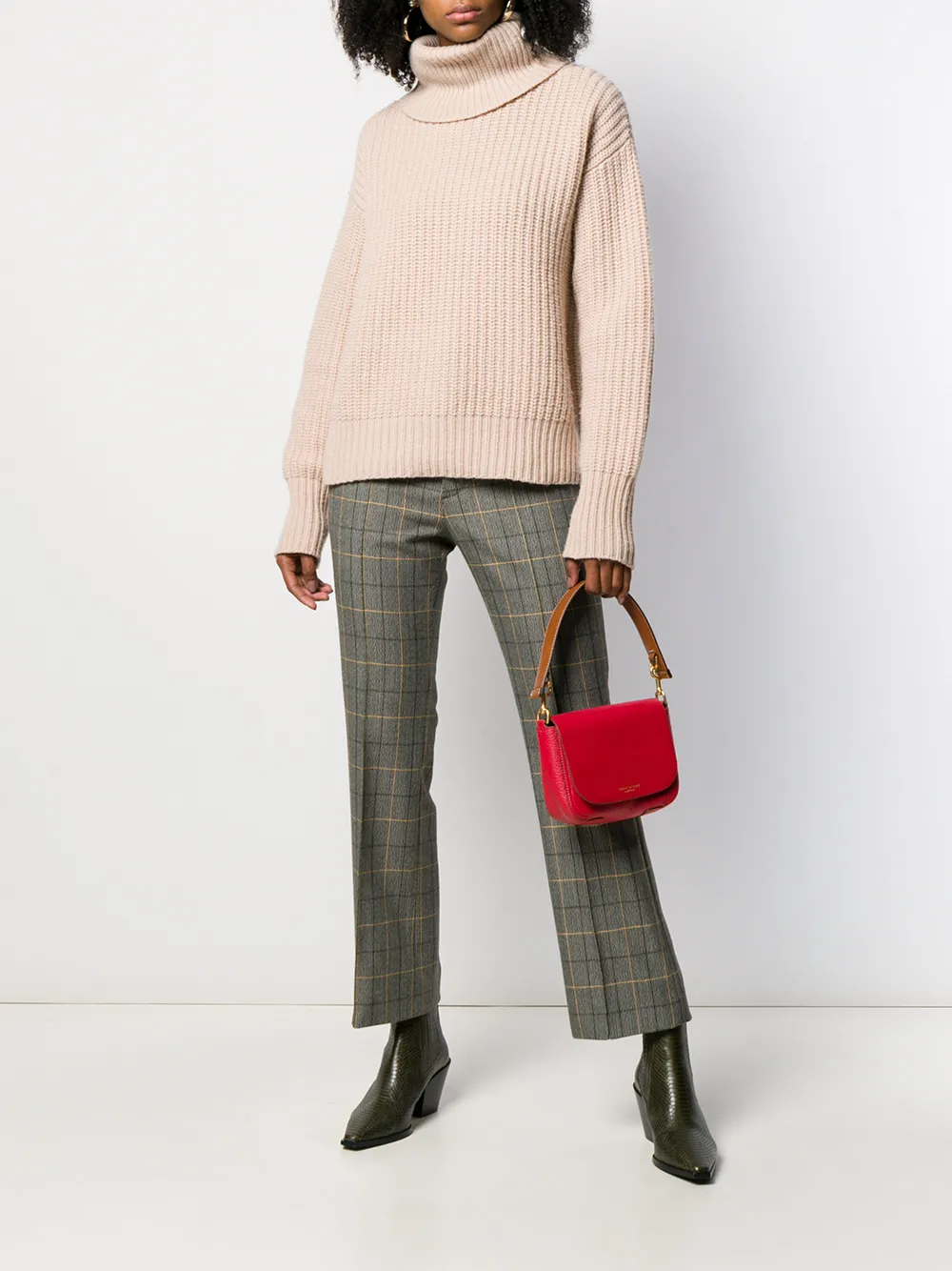 Shop Pink Tory Burch Perry Flap Crossbody Bag With Express Delivery Farfetch