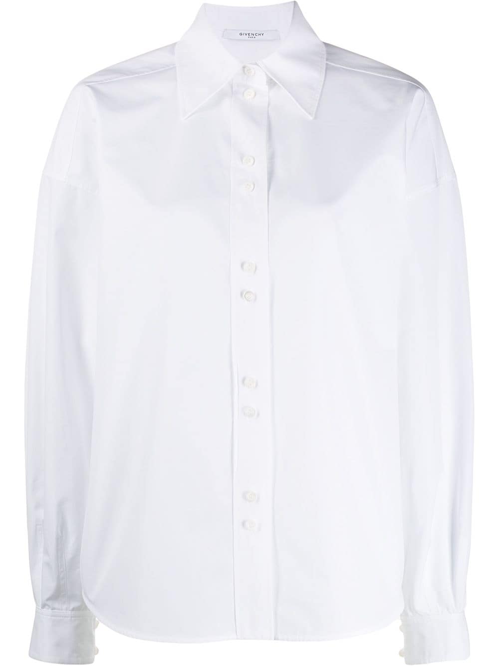 фото Givenchy рубашка свободного кроя с объемными рукавами