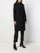 Harris Wharf London midi single breasted coat