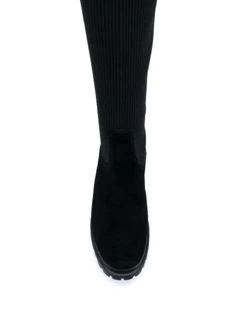 TOMMY JEANS over the knee sock boots