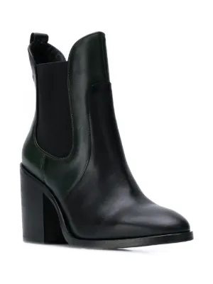tommy hilfiger women's rosario block heel boots