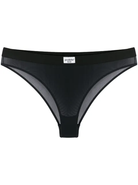 MSGM MSGM Proibito briefs