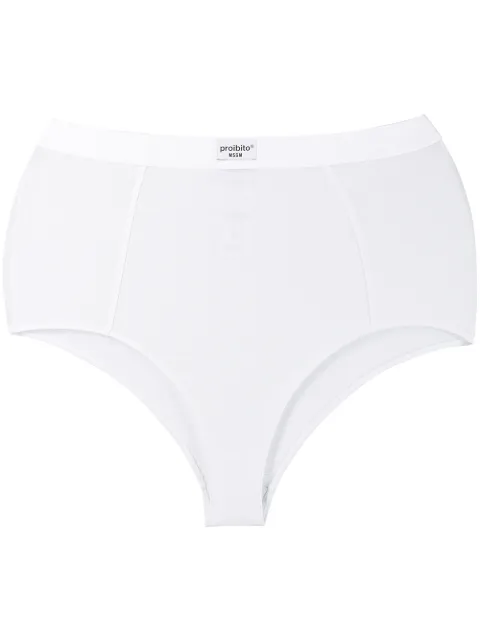 MSGM high-waisted briefs