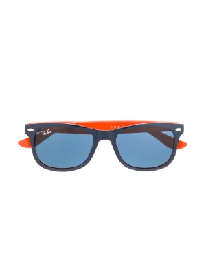 OAKLEY KID Resistor シールドフレーム サングラス | ブルー | FARFETCH JP
