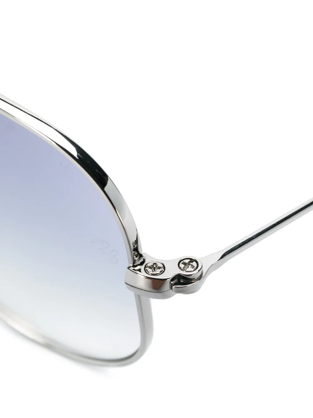 RAY-BAN JUNIOR Zonnebril met piloten montuur - Zilver