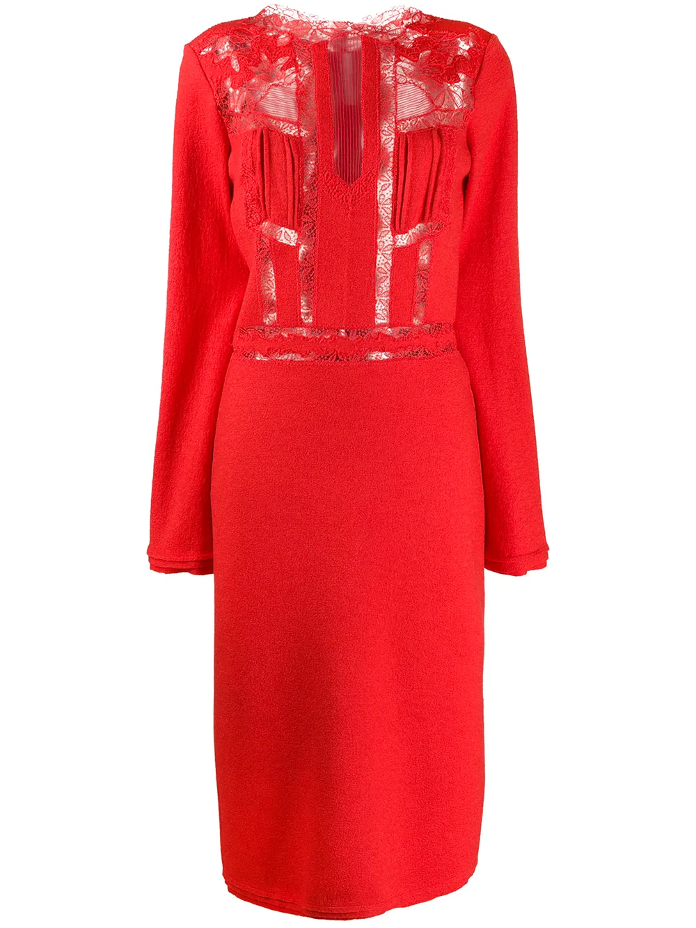 Ermanno Scervino Kleid Mit Spitzeneinsatz yhH8E ZYdsA Ermanno Scervino Kleid Mit Spitzeneinsatz yhH8E ZYdsA