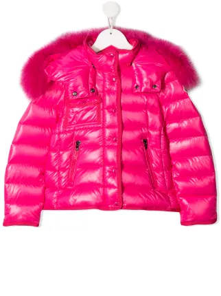 moncler puffer jacket fur hood