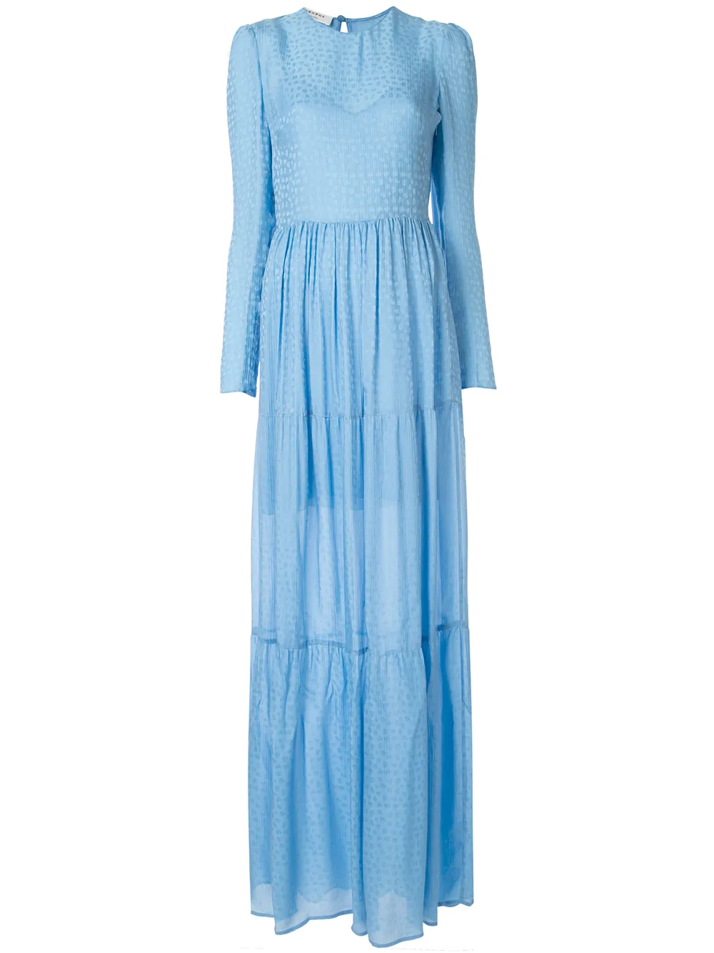 Philosophy Di Lorenzo Serafini Kleid mit Jacquard-Print - Blau