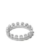 Imagen 1 de De Beers anillo Dewdrop en oro blanco de 18kt con diamantes en pavé