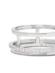 De Beers Anello The Horizon in oro bianco 18kt e diamanti
