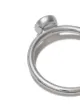 De Beers Jewellers 18kt white gold Talisman round brilliant diamond ring