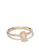 Image 1 of De Beers 18kt yellow gold Talisman pear-shaped diamond ring