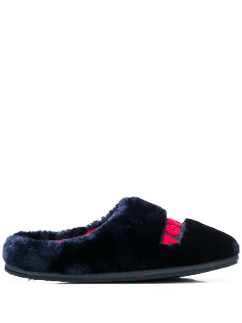 tommy hilfiger fluffy slippers