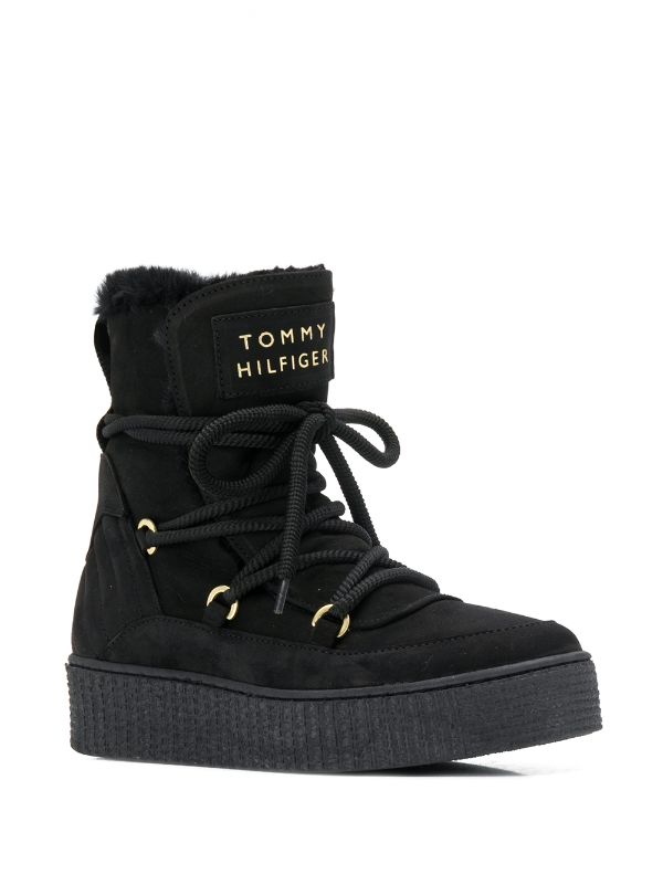 tommy hilfiger boots cozy warmlined