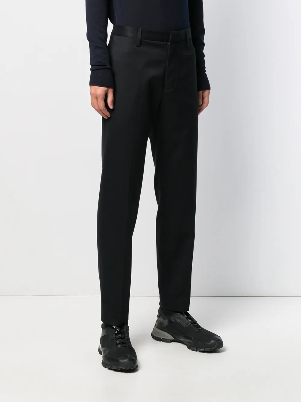 armani black chinos
