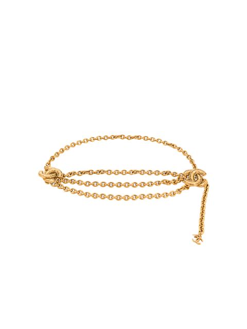 CHANEL 1980 CC chain belt Women