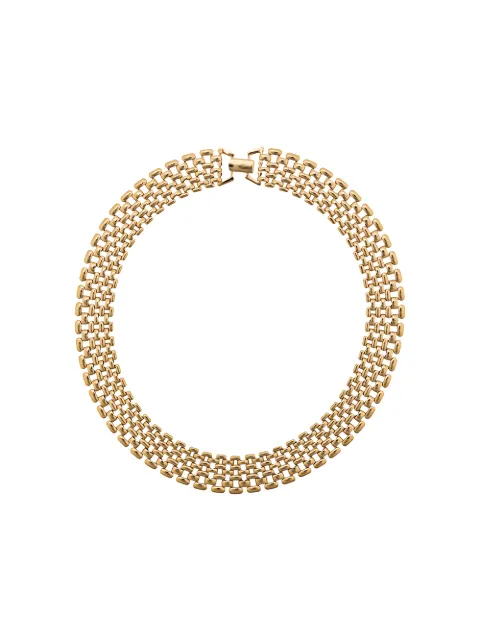 Susan Caplan Vintage 1980s Napier watchband necklace