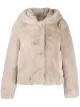 Image 1 of Sandro Paris hooded fitted jacket