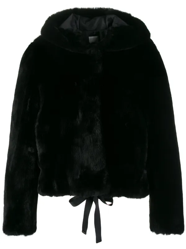 sandro fur jacket