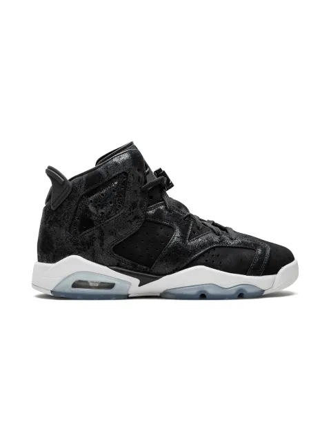 Jordan Kids Air Jordan 6 Retro Prem HC GG "Heiress - Black Suede" sneakers
