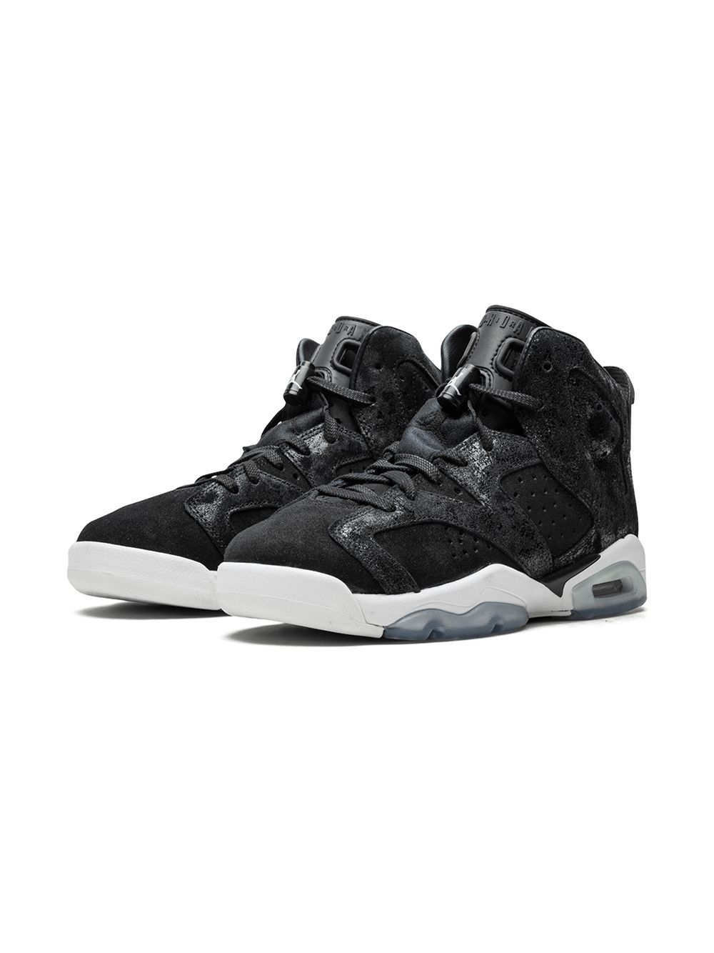 Image 2 of Jordan Kids Air Jordan 6 Retro Prem HC GG "Heiress - Black Suede" sneakers