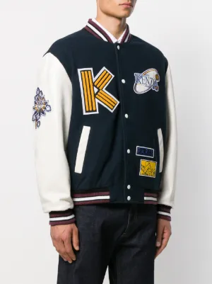 kenzo homme leather jacket