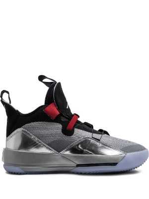 Shop Silver Jordan Air Jordan 33 All Star Sneakers With Express Delivery Farfetch