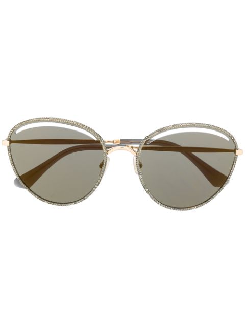 Jimmy Choo Eyewear lentes de sol con armazón cat eye