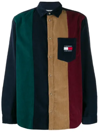 tommy jeans corduroy shirt