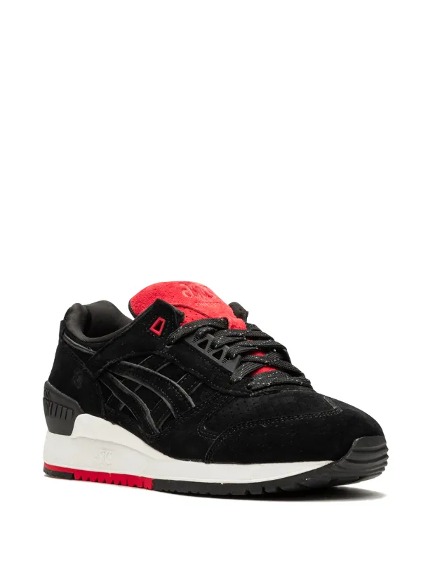 asics gel respector black