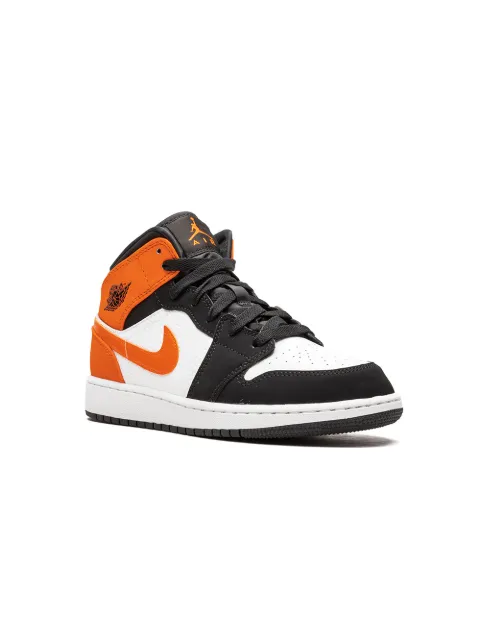 air jordan 1 mid starfish orange junior air jordan 1 mid starfish orange junior