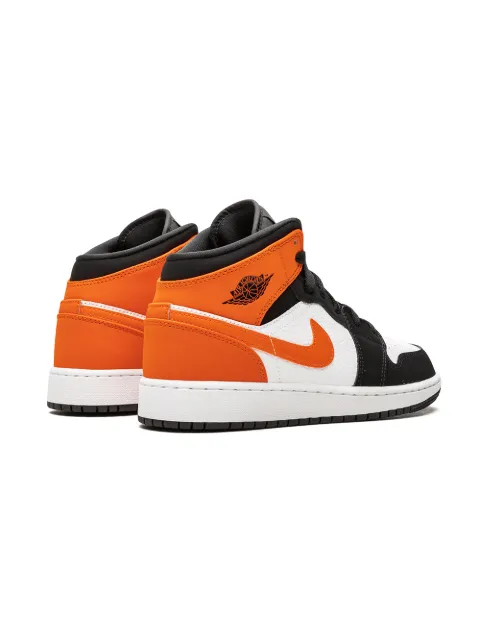 air jordan 1 mid starfish orange junior air jordan 1 mid starfish orange junior