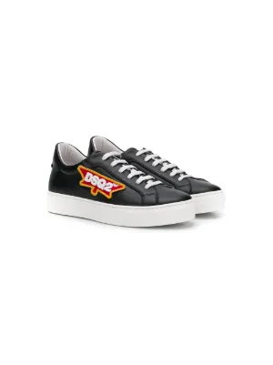 Iconic sneakers med påsydd detalj Iconic sneakers med påsydd detalj