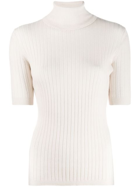 Cashmere In Love roll-neck pullover top 