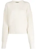 Cashmere In Love oversize Ivy sweater - White