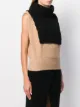 Cashmere In Love صديري منسوجة بطبقة علوية