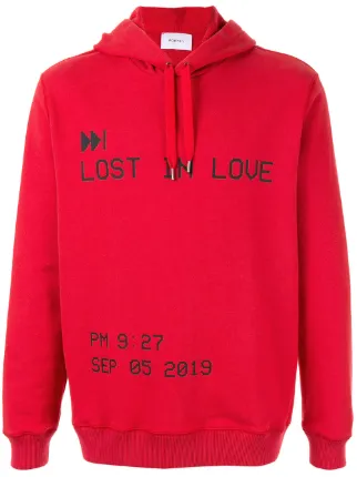 red love hoodie