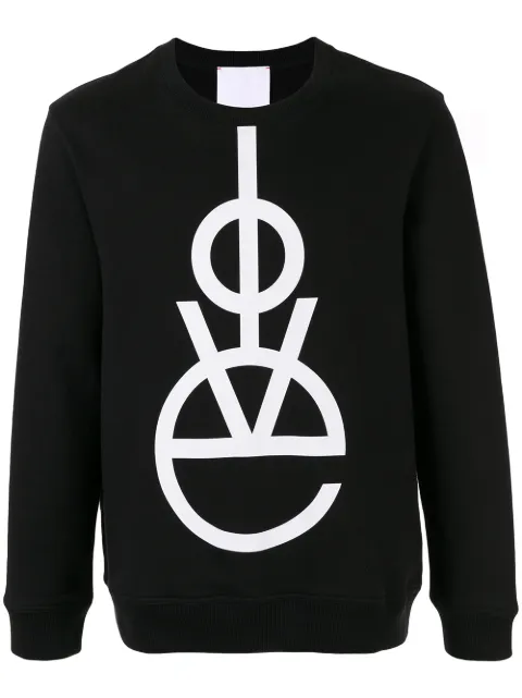 Ports V Love print sweatshirt