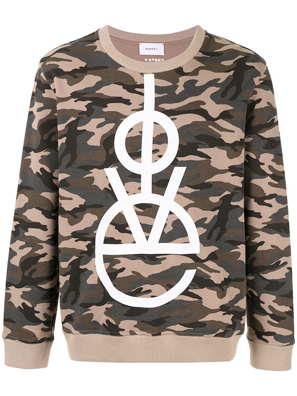 camo sweater