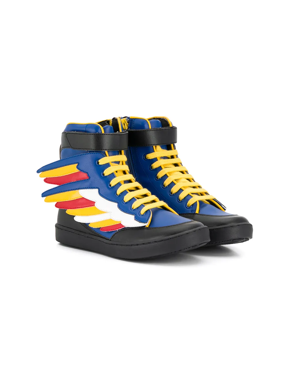 Stella McCartney Kids кеды All Together Now с аппликацией