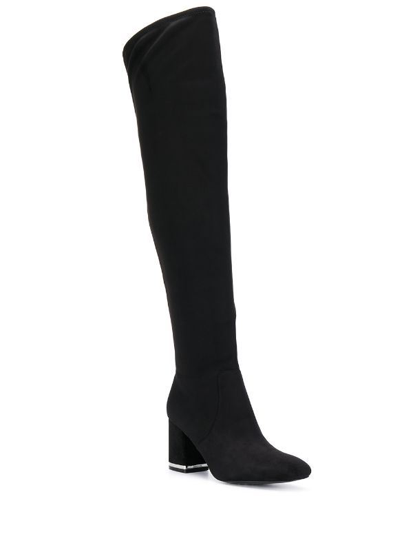 calvin klein over the knee boots