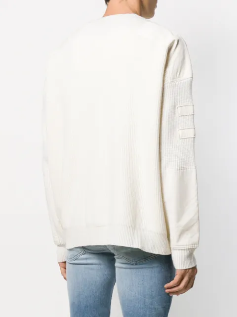 AMIRI military patch knit jumper 