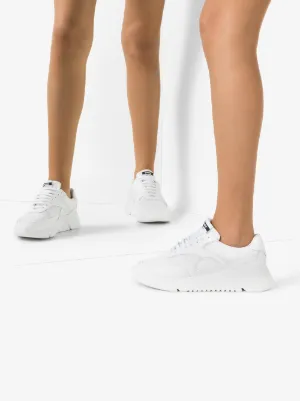 axel arigato white platform sneaker