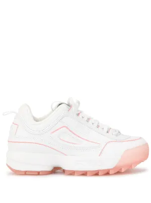pink fila trainers